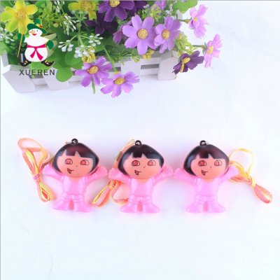 Manufacturers selling Yiwu goods stall flash toy wholesale new Dora Home Furnishing pendant pendant light