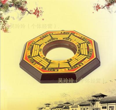 Mixed batch of feng shui supplies religious objects Wen Feng shui bagua mirror lens wooden ornaments