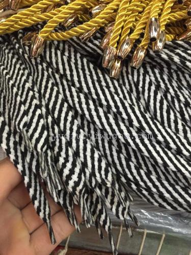 waist of trousers rope coat and cap rope metal wire buckle three-strand rope buckle clothing accessories
