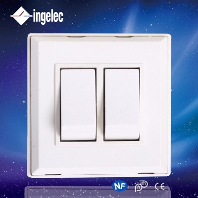 Wall Switch Two-Position Single Control Switch， Second Section Seesaw Switch Single Dual-Control Switch， Wholesale