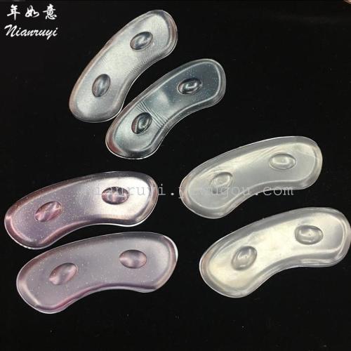 transparent silicone heel stickers invisible stickers casual insoles