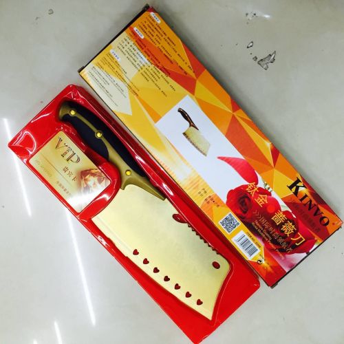 factory direct sales jianghu titanium diamond micro knife kitchen set knife jianghu knife bone knife kitchen knife