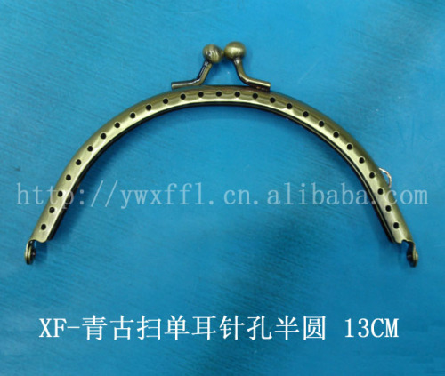 5-Inch Half-Yuan Pinhole Purse Frame Bag Clip DIY Coin Purse Luggage Accessories