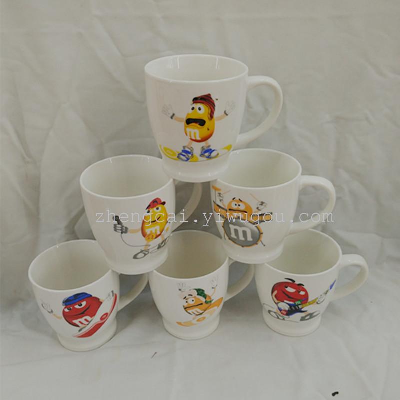 陶瓷杯 卡通杯  广告礼品杯 儿童卡通杯