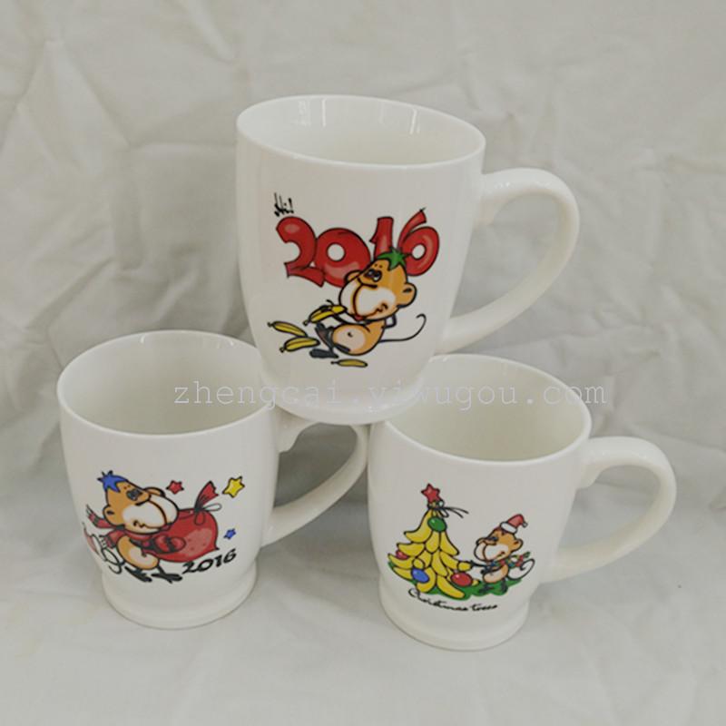 陶瓷杯 卡通杯  广告礼品杯 儿童卡通杯