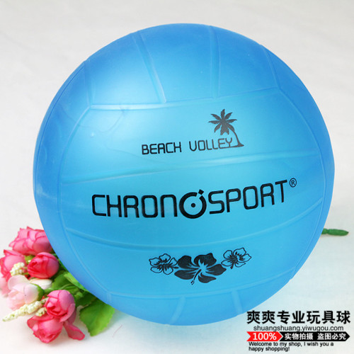 pvc children‘s inflatable toy ball monochrome volleyball ‘