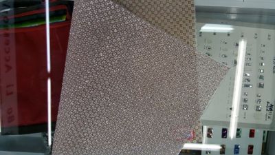 Diamond film glass glue net edition diamond aluminum mesh clothing and accessories accessories