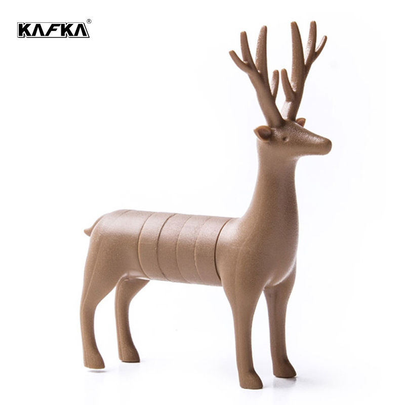 小鹿冰箱贴 卡通动物留言贴 磁性贴 创意产品