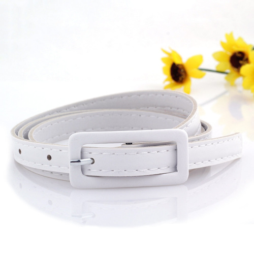 belt women‘s thin belt pin buckle thin waist chain belt