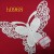 Polyester lace garment accessories water soluble embroidery lace flower butterfly vest