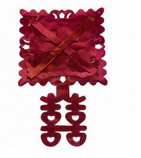 各类婚庆彩带装饰拉花婚房布置拉花喜字吊篮