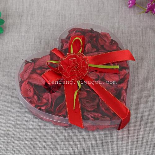 Aromatherapy Dried Flower Gift Box Dried Flower Home Decoration Heart-Shaped Gift Lavender Flavor