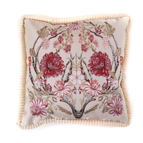 stall goods pillowcase craft positioning jacquard pillow bed cushion car cushion without pillow core