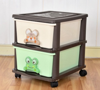 整理箱 杂物加厚储物柜宝宝整理柜_广东俊雅婴