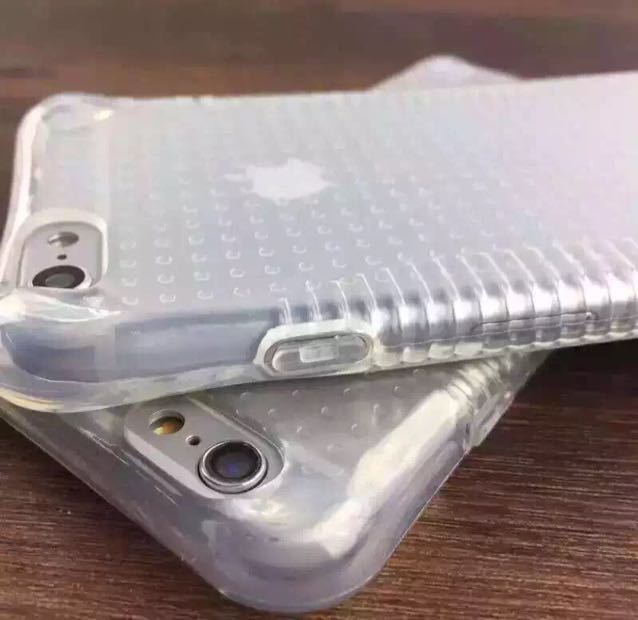 苹果6splus手机壳硅胶防摔全包边透明保护套i