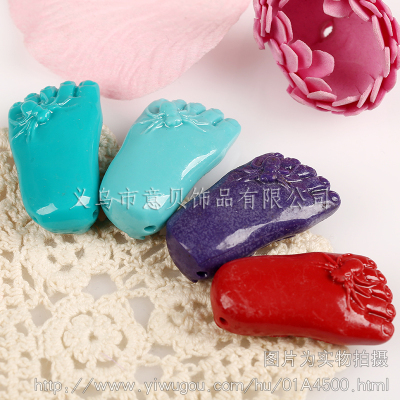  natural coral coral color of the foot of natural coral powder to suppress all kinds of jewelry wholesale