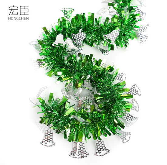 圣诞节毛条彩带 加厚毛条  店铺装饰彩条 圣诞树装饰用品