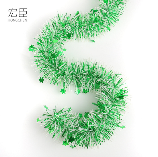 婚庆佳节布置用品加厚毛条 圣诞树毛条彩带  批发