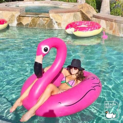 Inflatable swim ring Flamingo swimming ring buoy 120cm