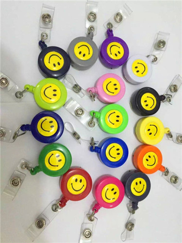 round Plastic Solid Color Transparent Color Can Buckle 