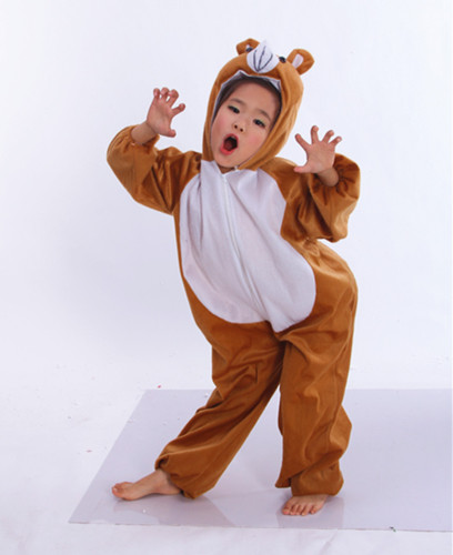 old pan children‘s day performance costume performance costume suit animal clothes bear costume
