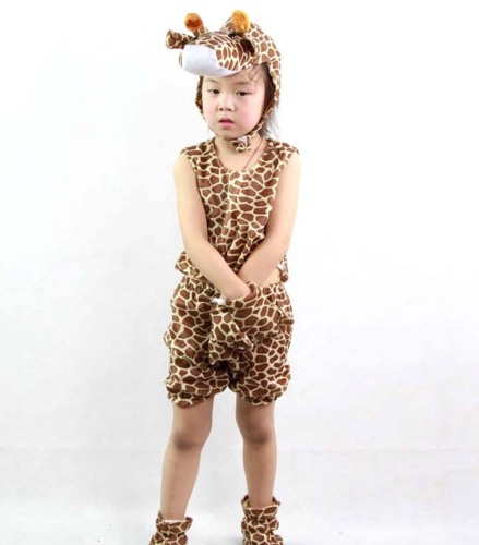 new children‘s costume animal costume 61 festival costume cartoon costume dance short sleeve giraffe