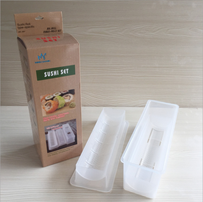 of large pieces of three pieces of sushi mold environmental protection PP new material sushi combination of 3