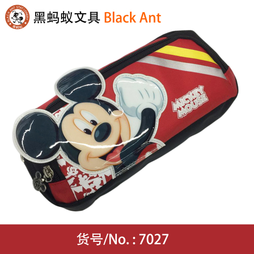 7027 Authentic Dissney Pencil Case Mickey Pupils‘ Stationery Bag