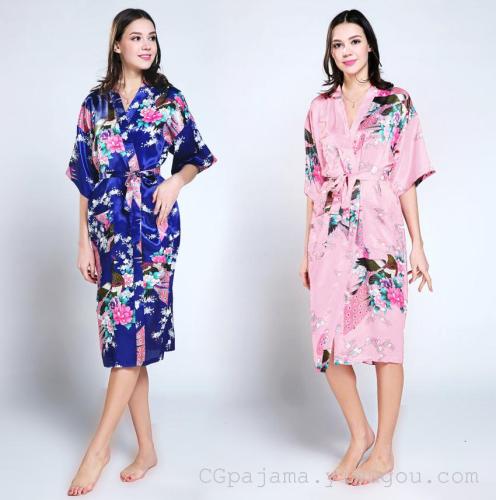 2016 summer bathrobe nightgown new korean style short sleeve sexy nightdress women‘s nightgown