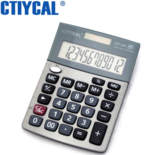 Citycal Calculator CT-12V Solar Calculator