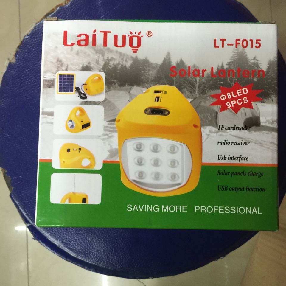 LT-F015新款太阳能手提灯具有收音机功能_岭