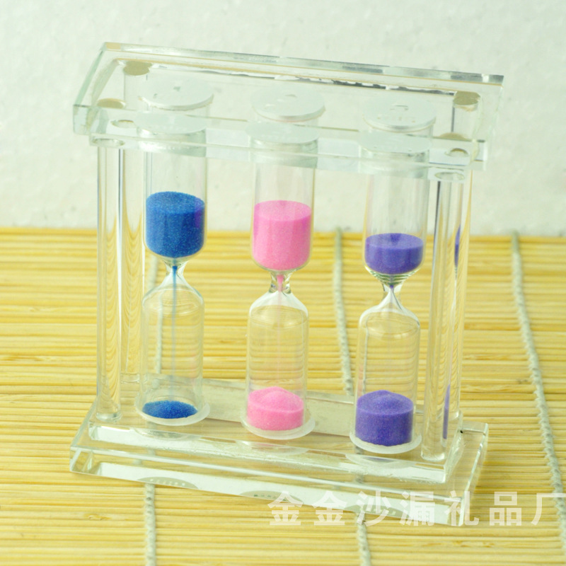 水晶沙漏 计时135沙漏 计时创意沙漏 定做沙漏