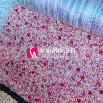 海韵婚庆道具 仿真婚庆花墙 影楼背景婚礼布置