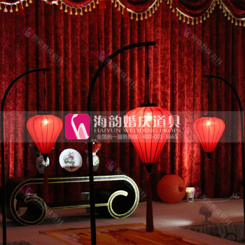 海韵婚庆用品有限公司 中共风中式婚礼 灯笼装