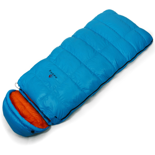 Outdoor 90 Velvet down-Filled Sleeping Bag Camping Duck down Sleeping Bag Autumn and Winter Envelope Quilt 1.7kg -25 Degrees Sleeping Bag