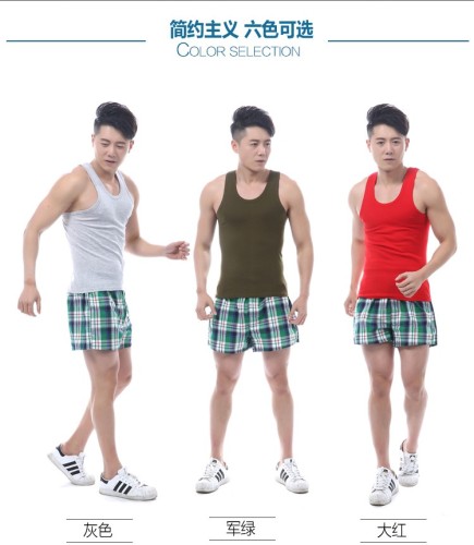 Youzhilun Men‘s Vest Bottoming Vest Sports plus Size Slim Fit Fitness Home Narrow Shoulder Vest 