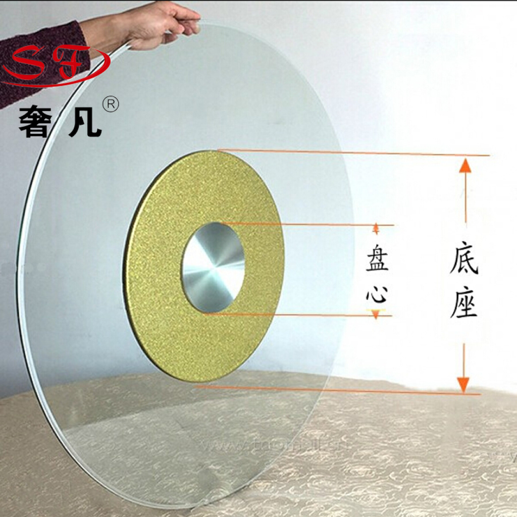 Supply Rotary Table Glass Turntable Round Rotary Table Glass Turntable Round Conjoined Hotel