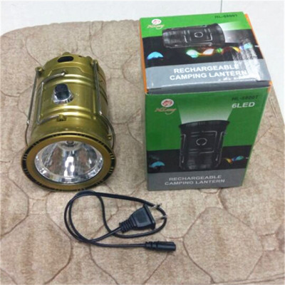 Outdoor lantern LED camping lamp solar charging portable emergency lighting lamp