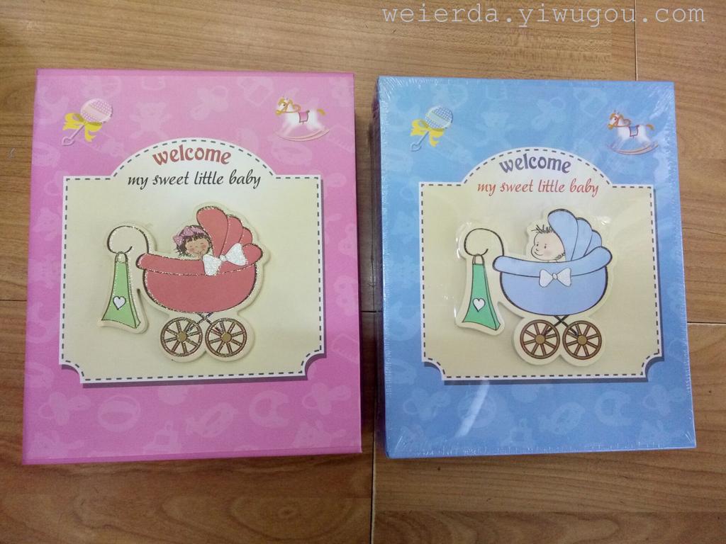 创意宝贝立体相册6寸可放40张照片 精美礼品  影集