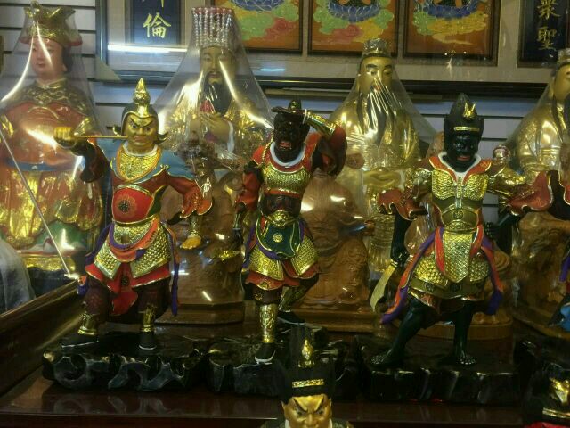 祥晟堂佛具 高档树脂手工彩绘十二药叉佛像