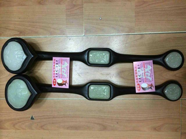 祥晟堂佛具 高档木质如意 黑檀木如意 红檀木如意