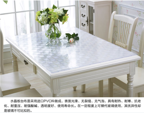 Red Sun Carpet PVC Crystal Scraper PVC Soft Glass PVC Tablecloth Table Mat Protective Table in Stock Specifications Complete