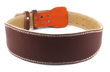 牛皮举重腰带 健美深蹲举重护腰_亿翔文体用品