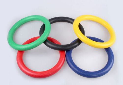Fitness Adjustable Rings ABS Color Gymnastics Rings