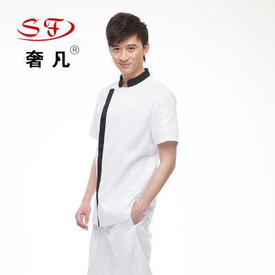 Where the luxury hotel supplies wholesale chef wear summer hat custom short sleeved apron