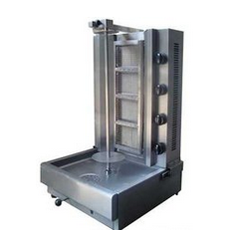 燃气中东烧烤炉 商用三头土耳其烤肉机 旋转式肉夹馍机