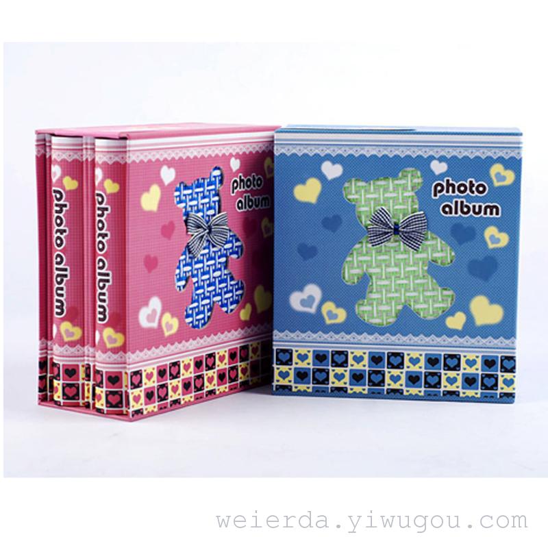 精美卡通双胞胎相册 礼品套装 影集