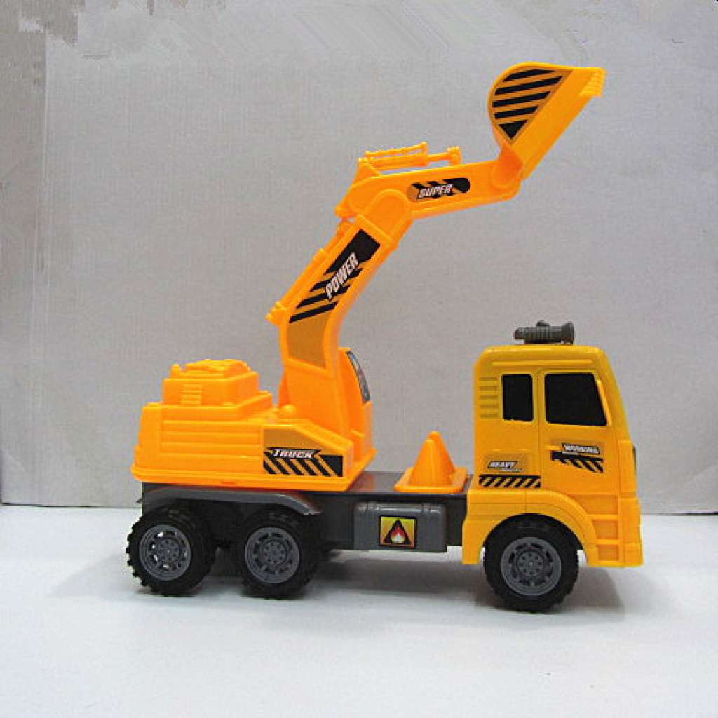 义乌玩具批发惯性车儿童玩具工程车挖机326-52