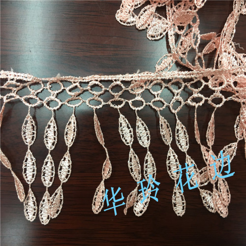 Hualing Lace Water Soluble Lace Tassel Color Lace Scarf Shoes and Hats Accessories DIY Accessories