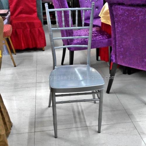 Banquet Bamboo Chair Factory Direct Sales Foreign Trade Wrought Iron Bamboo Chair